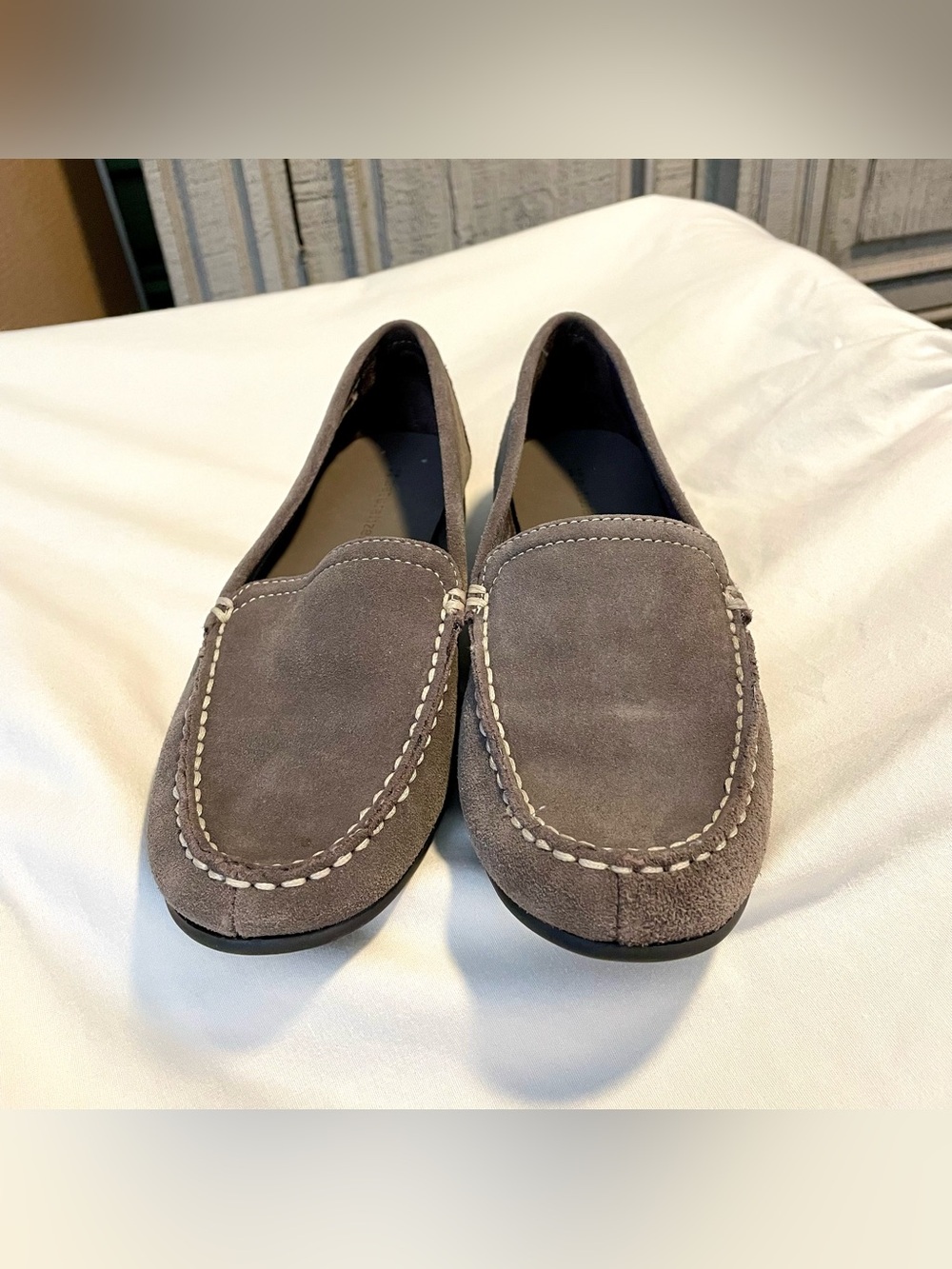 *NWOB* Naturalizer Simba Loafer - Gray - Comfort/SlipOn/Suede - Women’s Size 8